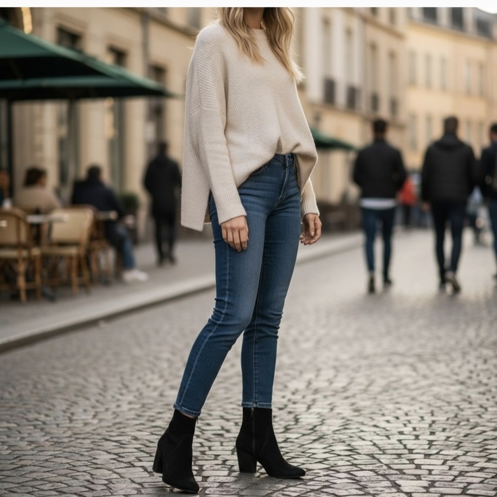 Alumnae Crosta Nero Booties in Black Suede - Size US 11, EU 41.